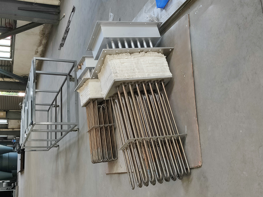 法兰加热管
